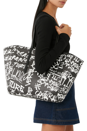 Graffiti Graphic Tote Bag